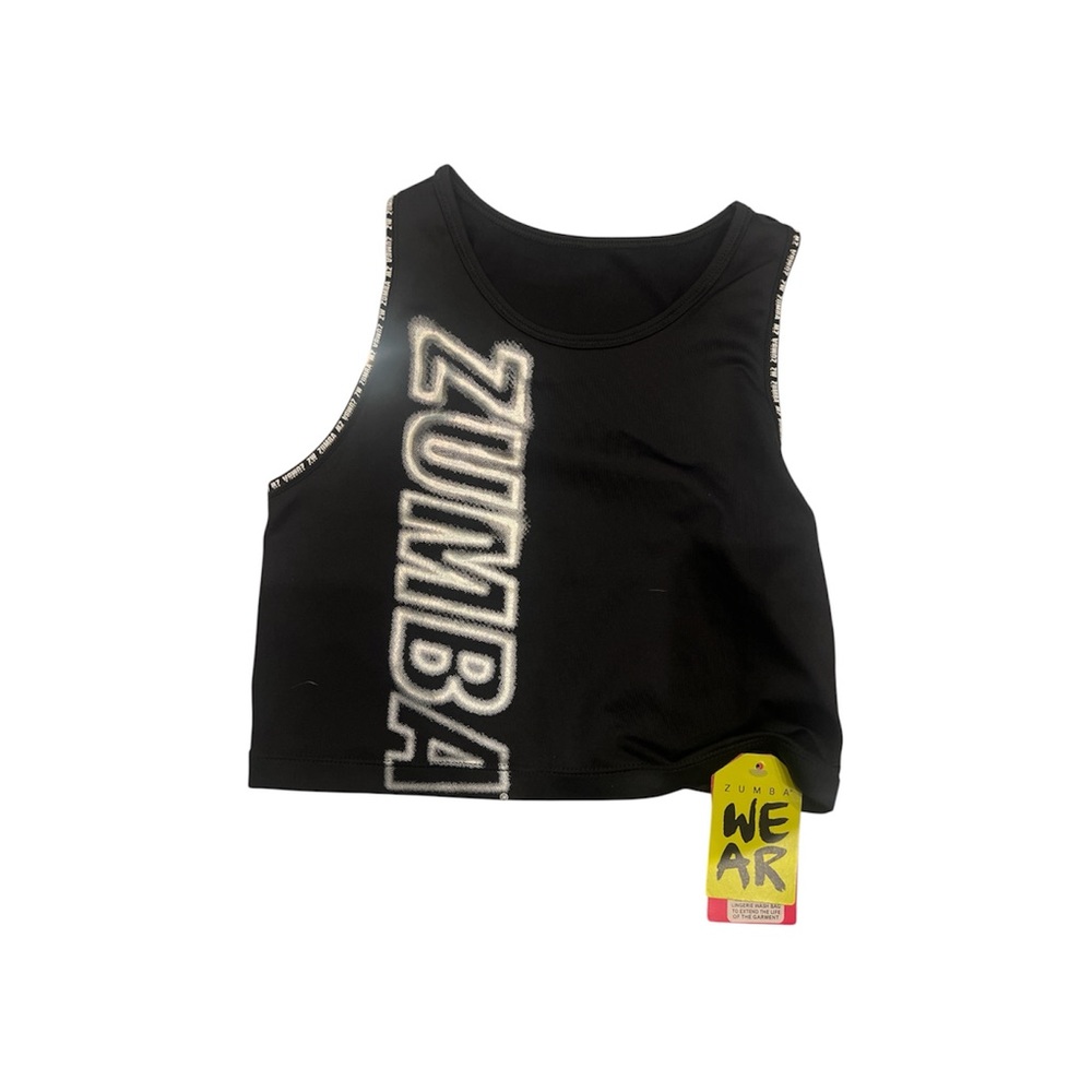 Zumba Fitness Black Crop Top
